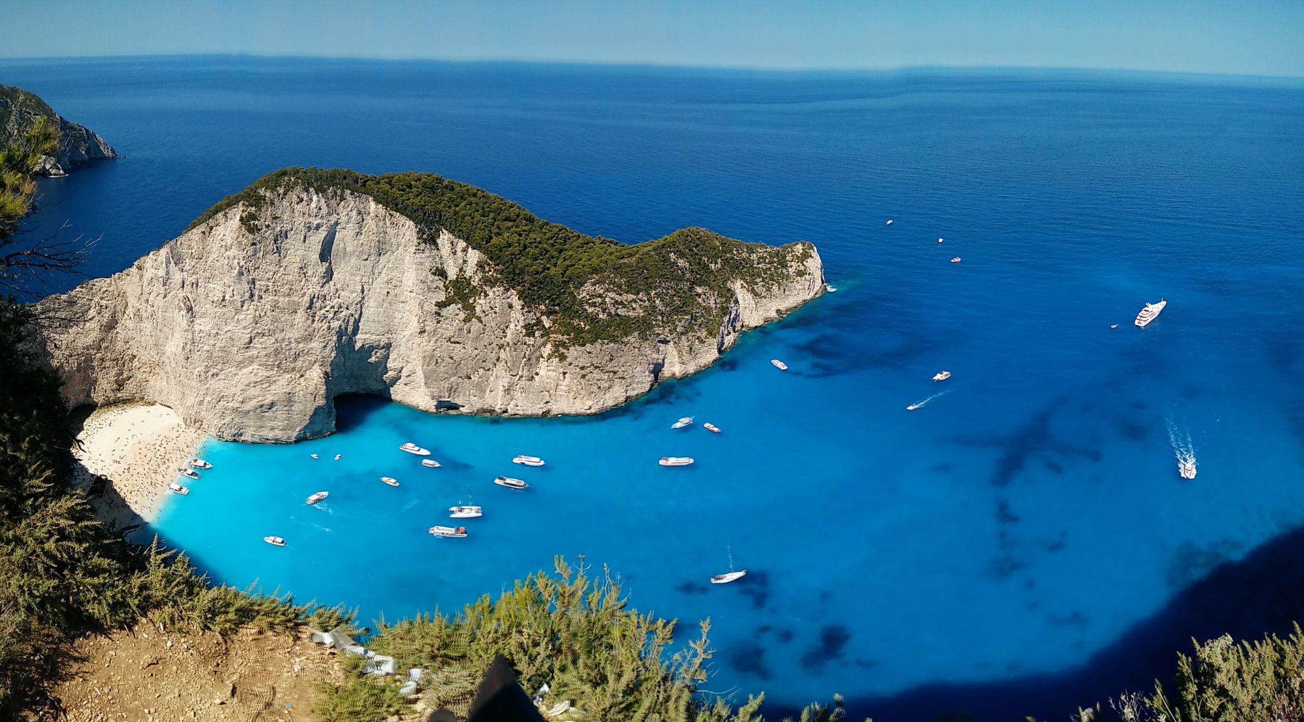 Shipwreck en Porto Limnionas